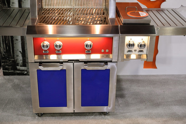 Hestan 30″ Outdoor Tower Cart with Double Doors - GCD30