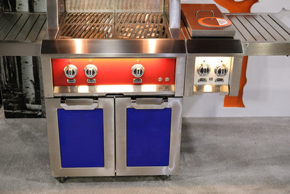 Hestan 30″ Outdoor Tower Cart with Double Doors - GCD30