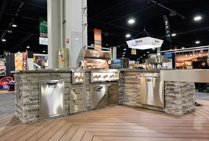 Aspire By Hestan 42" Outdoor Built-In Grill with 4 U-Burner & Rotisserie - EABR42