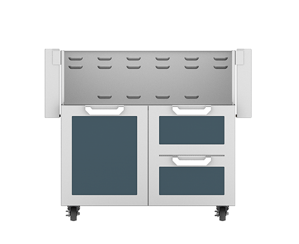 Hestan 36″ Outdoor Tower Cart with Door/Drawer Combo - GCR36