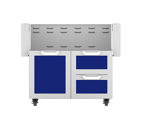 Hestan 36″ Outdoor Tower Cart with Door/Drawer Combo - GCR36