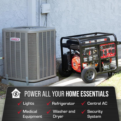 DuroMax DS13000MX Dual Fuel Portable Generator