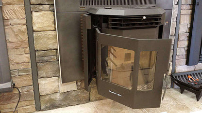 Comfortbilt HP22I Pellet Stove Insert with Stainless Steel Trim
