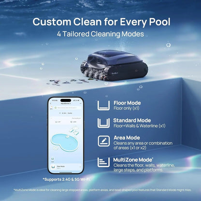 Beatbot AquaSense® 2 + iSkim® Robotic Pool Cleaner & Skimmer Bundle