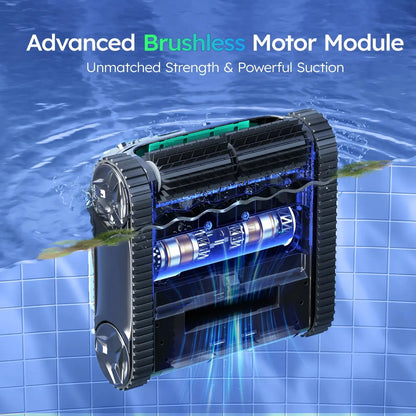 WYBOT S2 Solar Robotic Pool Cleaner – Solar Charging, App Control