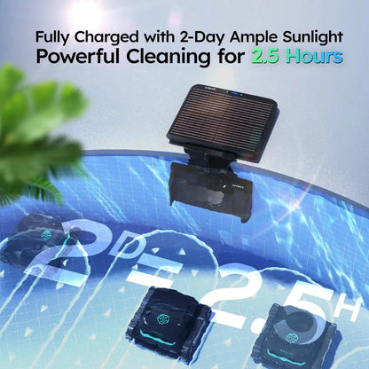 WYBOT S2 Solar Robotic Pool Cleaner – Solar Charging, App Control