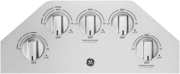 GE 36-Inch Built-in Gas Cooktop JGP5036SLSS
