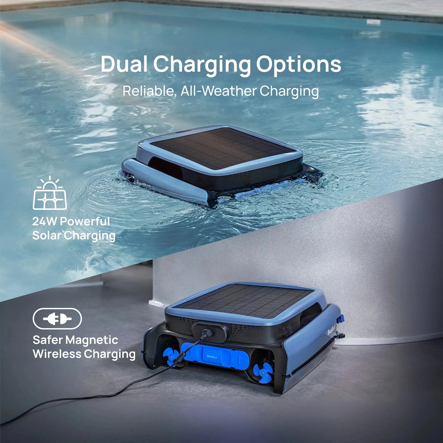 Beatbot iSkim® Ultra Robotic Pool Skimmer – Automatic Surface Debris Cleaner