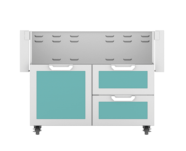 Hestan 42″ Outdoor Tower Cart with Door/Drawer Combo - GCR42
