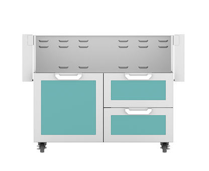 Hestan 42″ Outdoor Tower Cart with Door/Drawer Combo - GCR42