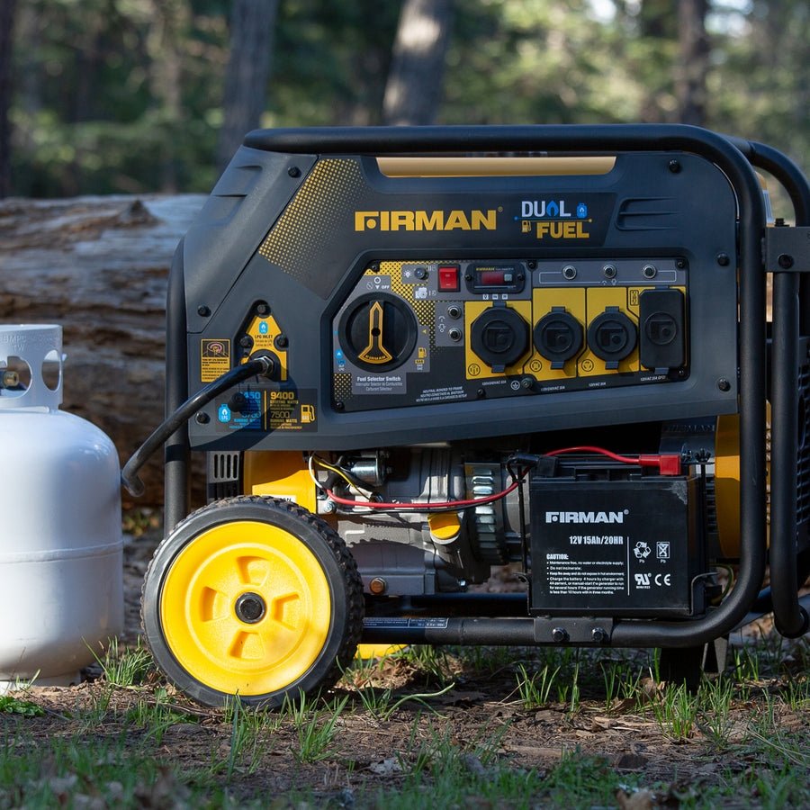 Firman H07552 9400W Dual Fuel Generator