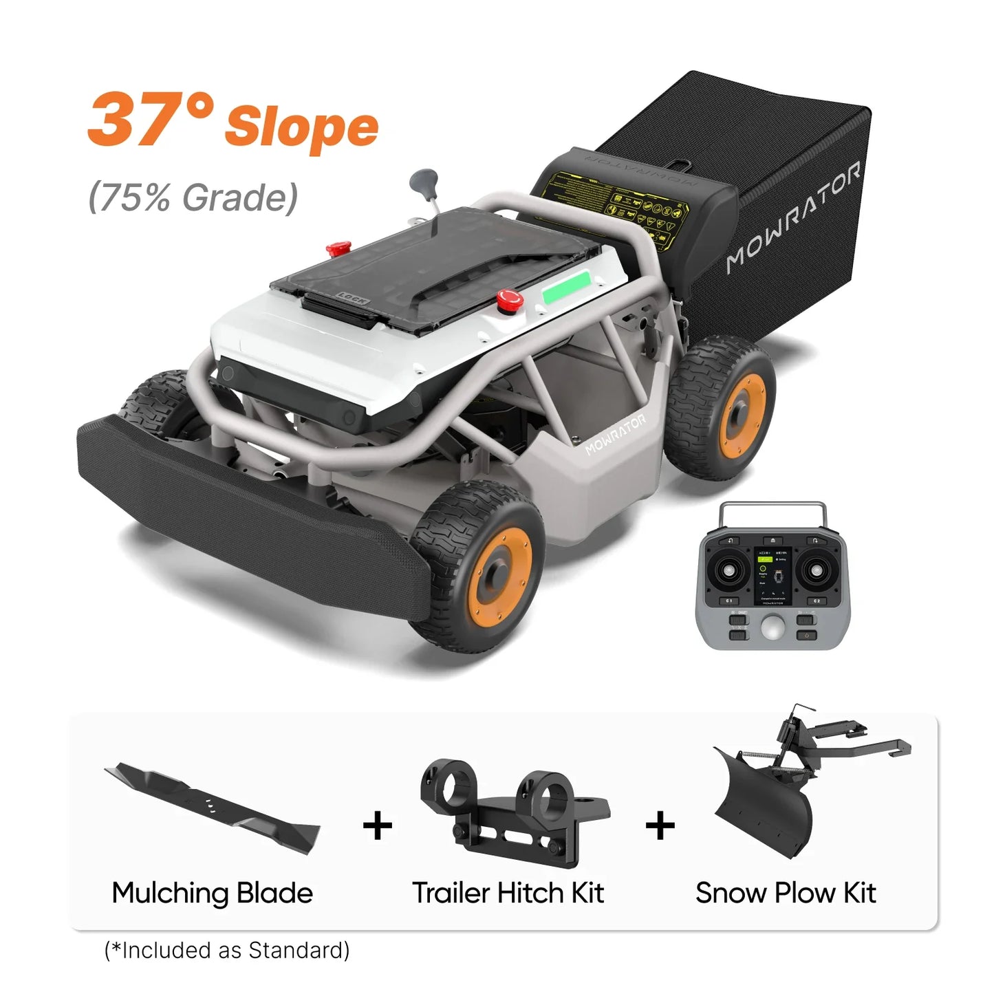 All-Season 37° (75% Grade) Slope Bundle with S1 4WD 18Ah