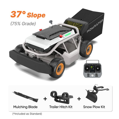 All-Season 37° (75% Grade) Slope Bundle with S1 4WD 18Ah