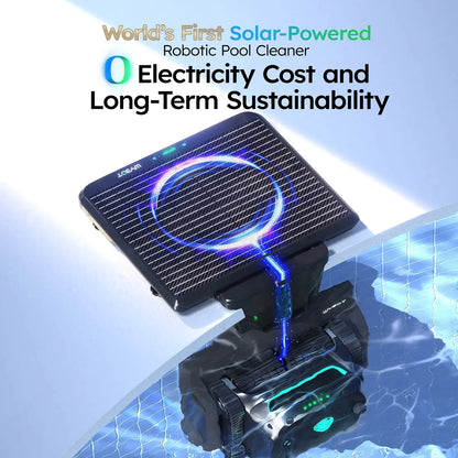WYBOT S2 Solar Robotic Pool Cleaner – Solar Charging, App Control