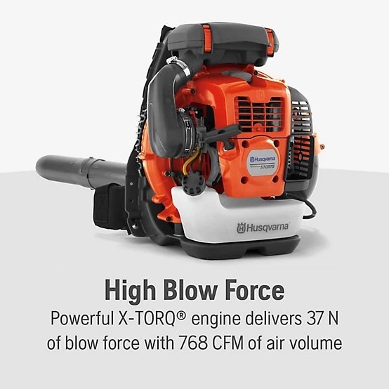 Husqvarna 570BTS Gas Backpack Leaf Blower