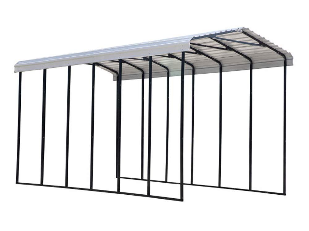 Arrow Carport, 14 ft. x 29 ft. x 14ft. Eggshell 14′ x 29′ x 14′