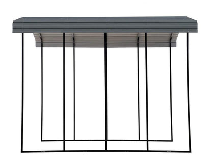 Arrow Carport, 14 ft. x 20 ft. x 14ft. Charcoal 14′ x 20′ x 14′