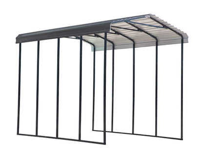 Arrow Carport, 14 ft. x 20 ft. x 14ft. Charcoal 14′ x 20′ x 14′