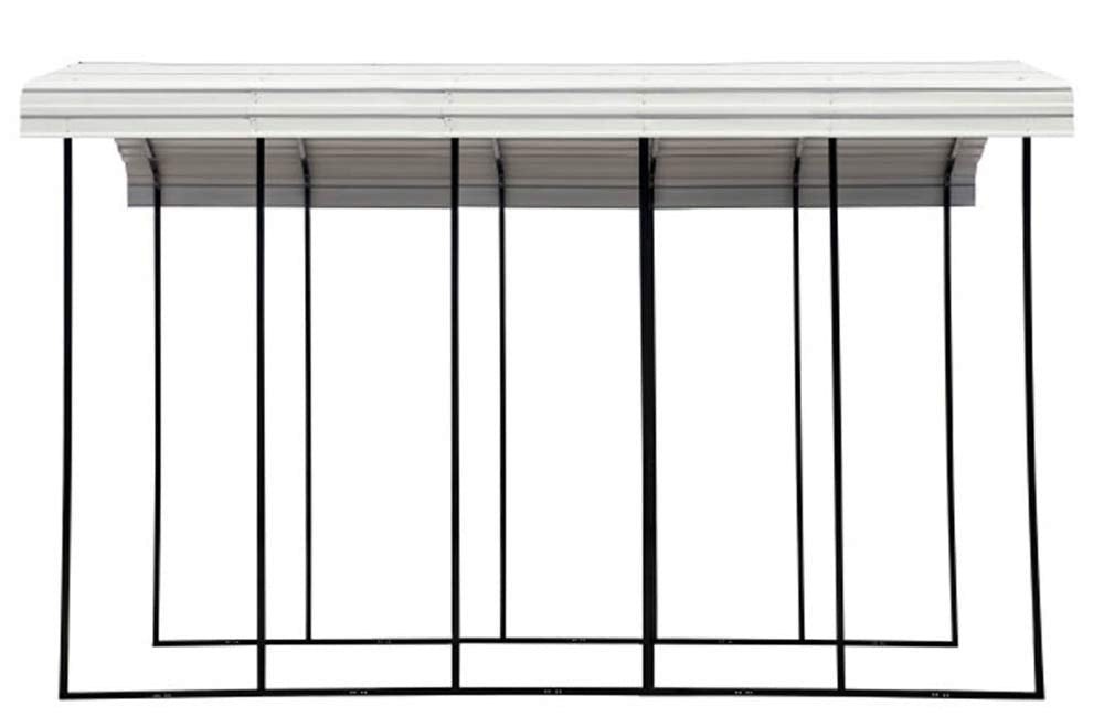 Arrow Carport, 14 ft. x 24 ft. x 14ft. Eggshell 14′ x 24′ x 14′