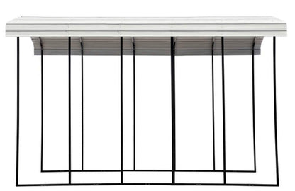 Arrow Carport, 14 ft. x 24 ft. x 14ft. Eggshell 14′ x 24′ x 14′