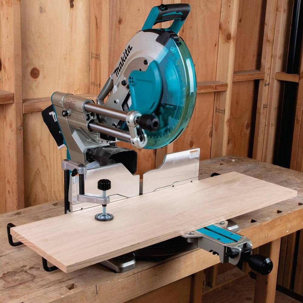 Makita LS1219L 12″ Dual-Bevel Sliding Compound Miter Saw with Laser