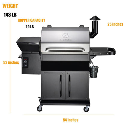 Z Grills Wood Pellet Ultimate 8-in-1 Smoker Grill 1000E