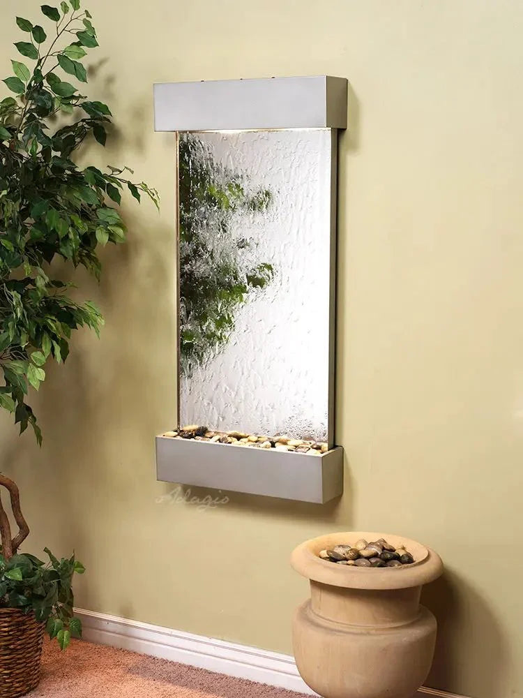 Adagio Whispering Creek Indoor Wall-Mounted Water Fountain (AWF-WC3502)
