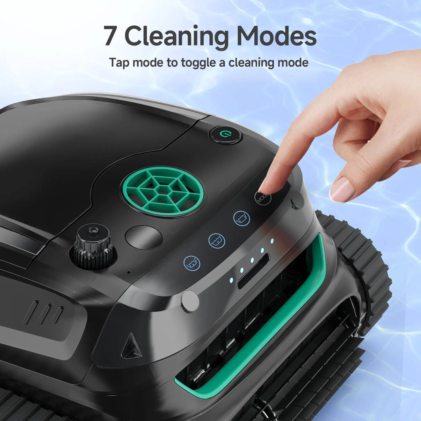 WYBOT S2 Cordless Robotic Pool Cleaner – Triple Motor, Floor to Waterline