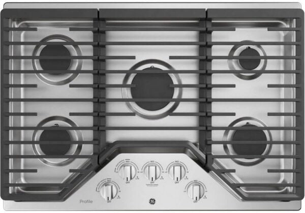 GE Profile PGP7030SLSS 30″ Built-in Gas Cooktop