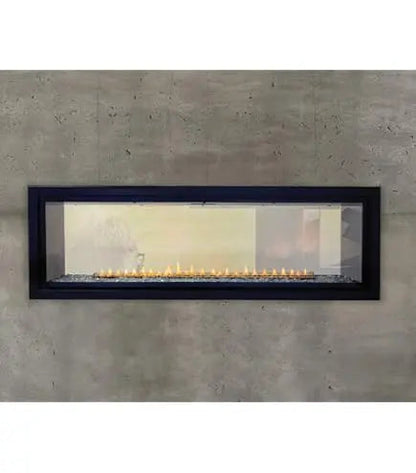 Empire Gas Fireplaces Boulevard 48" Double-Sided Vent-Free Linear Fireplace with Barrier ECSBoulevard48