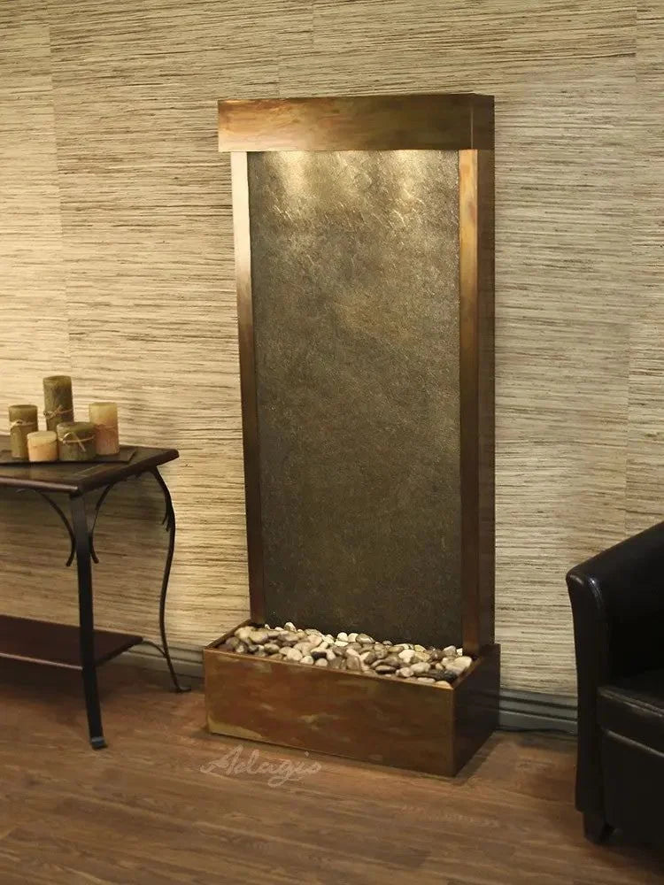 Adagio Harmony River Indoor Floor Water Fountain – Freestanding Water Feature (HRC1050)