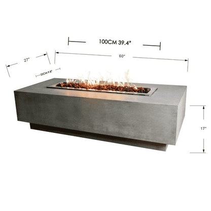 Elementi Granville Fire Pit Table