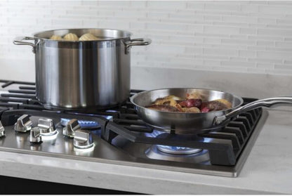 GE Profile PGP7030SLSS 30″ Built-in Gas Cooktop