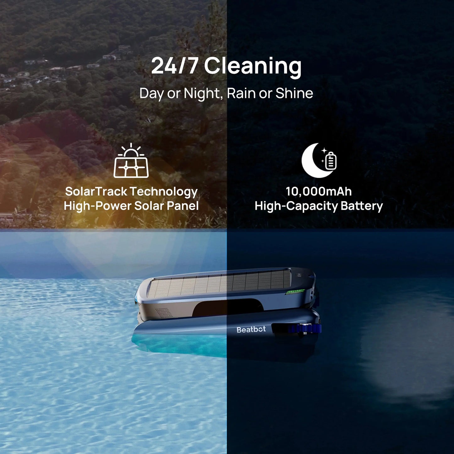 Beatbot iSkim® Ultra Robotic Pool Skimmer – Automatic Surface Debris Cleaner