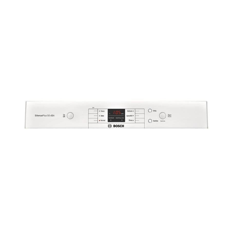 Bosch 100 Series PureDry 50-Decibel Front Control 24-in Built-In Dishwasher (Fingerprint-Resistant Stainless Steel) ENERGY STAR