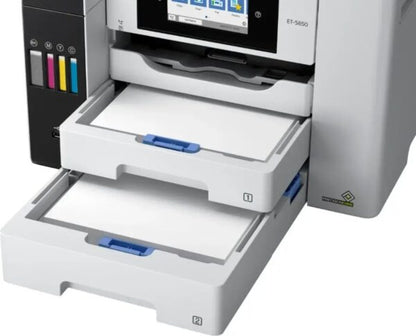 Epson EcoTank Pro ET-5850 Wireless Color All-in-One Supertank Printer C11CJ29201