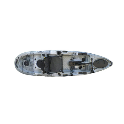 BKC PK11 10.6′ Single Propeller Pedal Drive Fishing Kayak