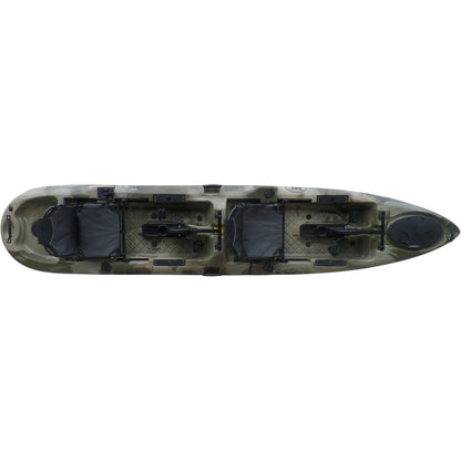 BKC PK14 14′ Tandem Sit-On-Top Pedal Drive Kayak