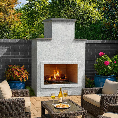 Cal Flame - Indio Contemporary Outdoor Gas Fireplace | Model: FRP903-1