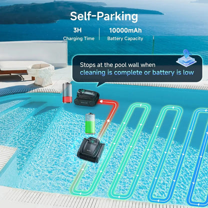 WYBOT M2 Vision Cordless Robotic Pool Cleaner – AI Camera for Large Inground Pools