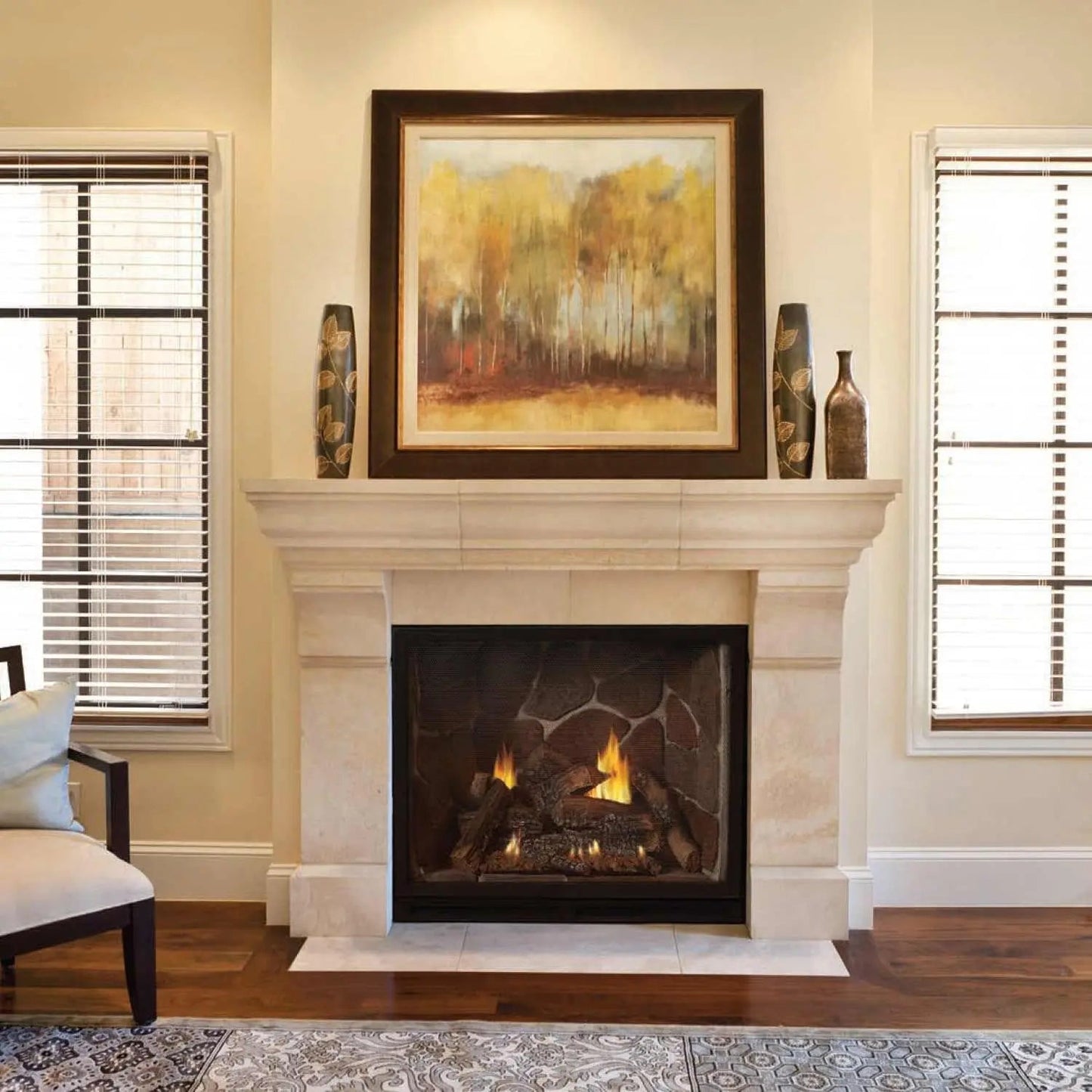 Empire Gas Fireplaces 42 Inch Madison Clean-Face Direct Vent E42