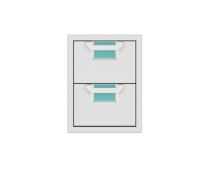 Aspire By Hestan 16" Double Drawers - AEDR16