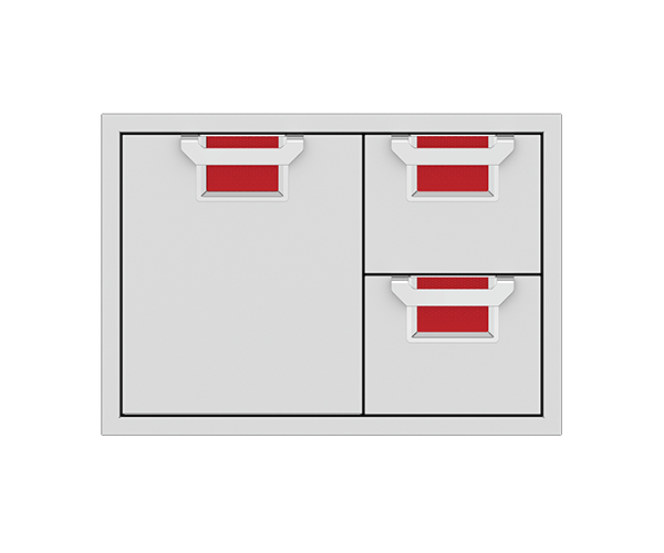 Aspire By Hestan 36" Double Drawer & Storage Drawer Combination - AESDR36