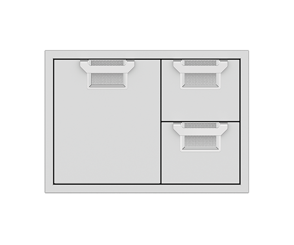 Aspire By Hestan 30" Double Drawer & Storage Drawer Combination - AESDR30