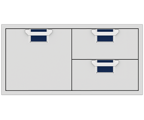 Aspire By Hestan 42" Double Drawer & Storage Drawer Combination - AESDR42