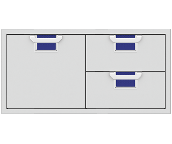 Aspire By Hestan 42" Double Drawer & Storage Drawer Combination - AESDR42