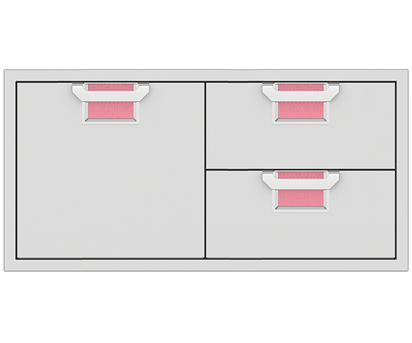 Aspire By Hestan 42" Double Drawer & Storage Drawer Combination - AESDR42