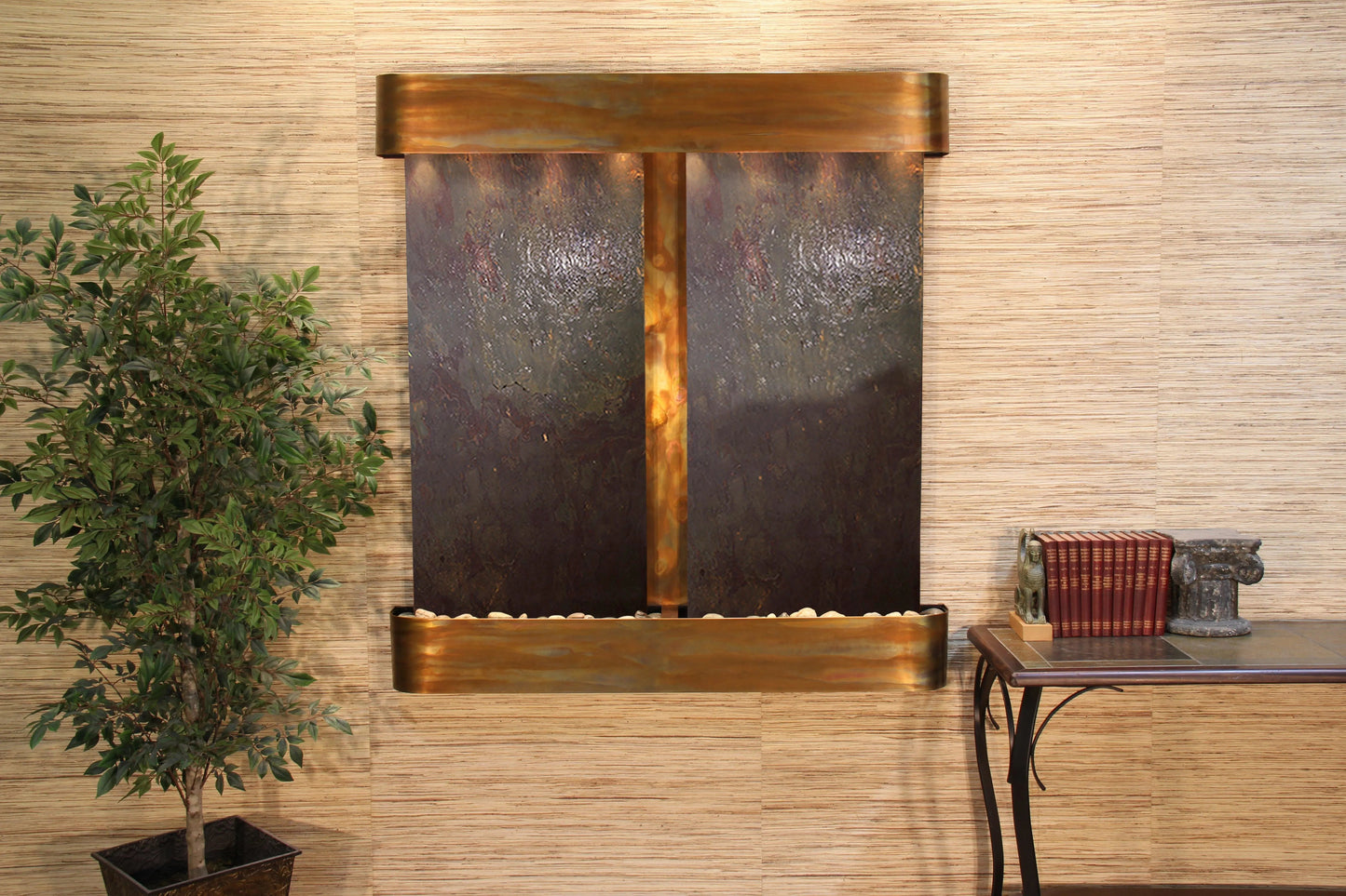 Adagio Aspen Falls Indoor Wall-Mounted Water Fountain (AWF-AFS3740)