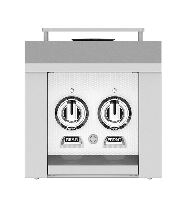 Hestan 12″ Built In Outdoor Double Side Burner - AGB122