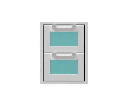 Hestan 16″ Assy With Marquise, Outdoor Double Storage Drawers - AGDR16